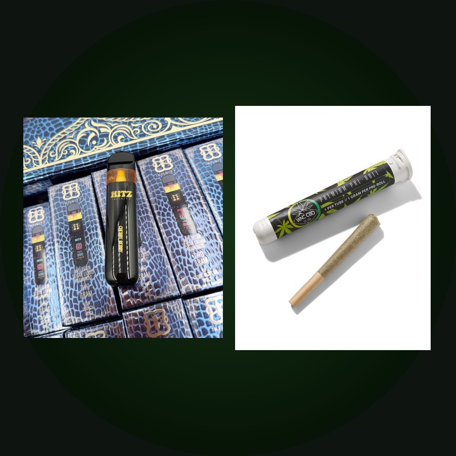 1 Disposable Vape / 3 Pre-Rolls