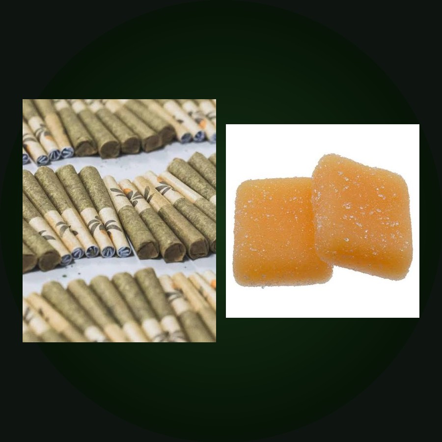 4 Jeter Pre-Rolls / 1 Gummy Pack