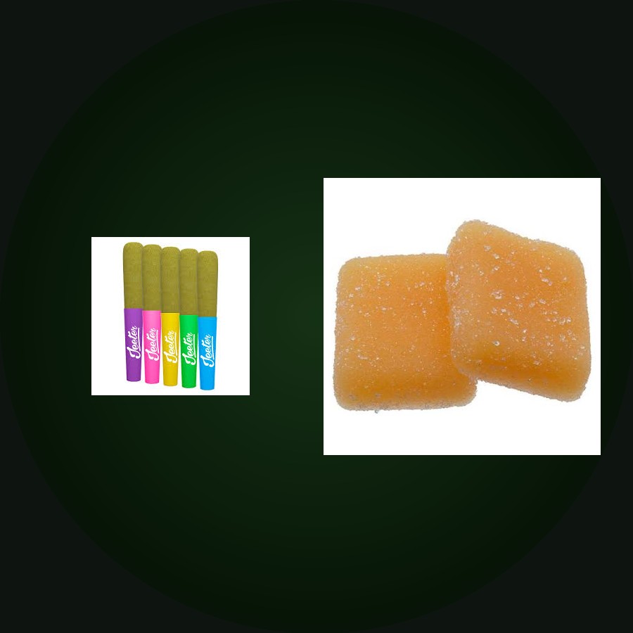 6 Infused Jeter Pre-Rolls / 1 Gummy Pack