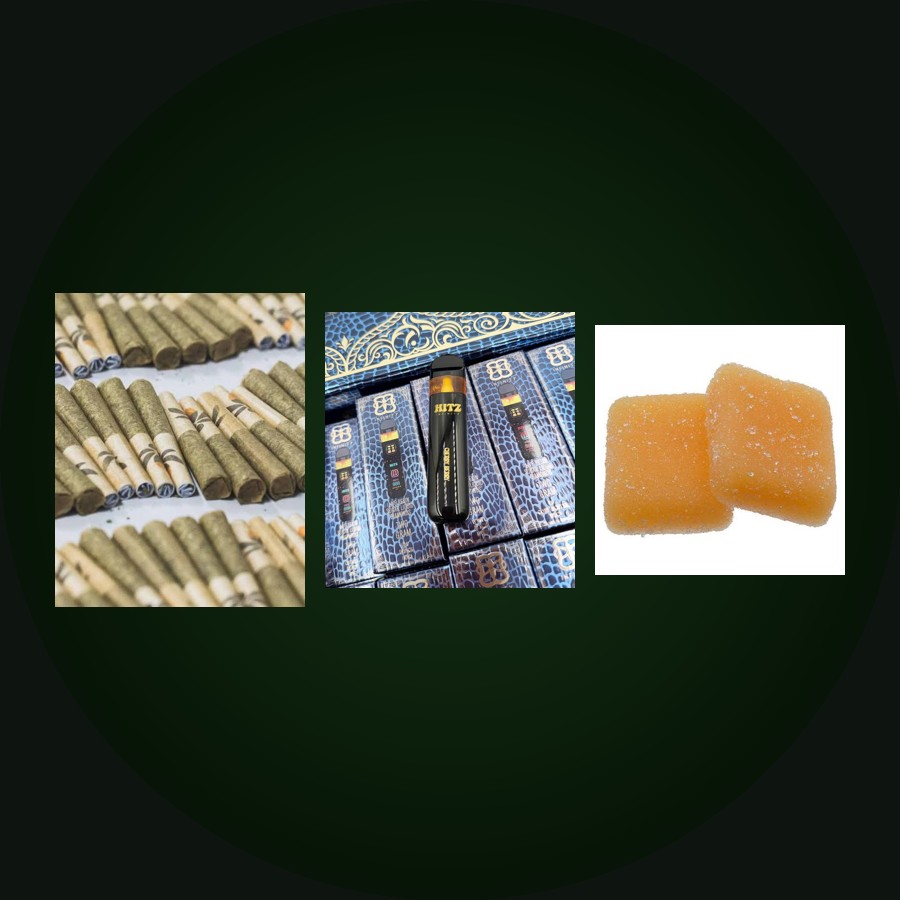 8 Jeter Joints / 1 Disposable Vape / 2 Gummy Packs